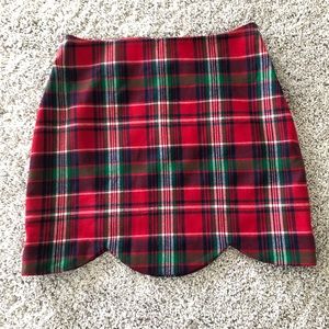 🌟NWT🌟 Vineyard Vines Plaid Scallop Skirt